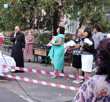 01.09.2021 Священник благословил учащихся школы-интерната