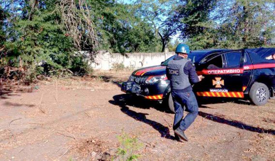 В Николаеве возле порта «Ника-Тера» охранник нашел артснаряд
