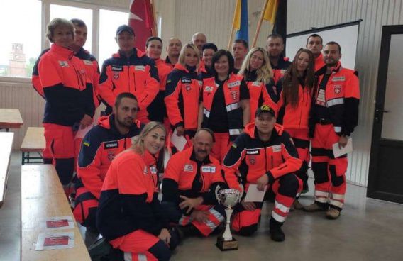 Южноукраинские атомщики - среди лучших волонтеров-спасателей мальтийского движения