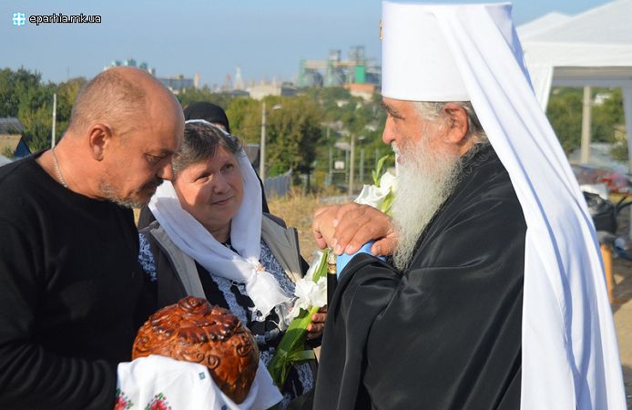 17.09.2021 Чин освящения закладного камня в основание храма в честь иконы Божией Матери "Неопалимая Купина"