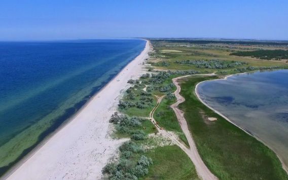 На Кинбурне установили мачты и видеокамеры