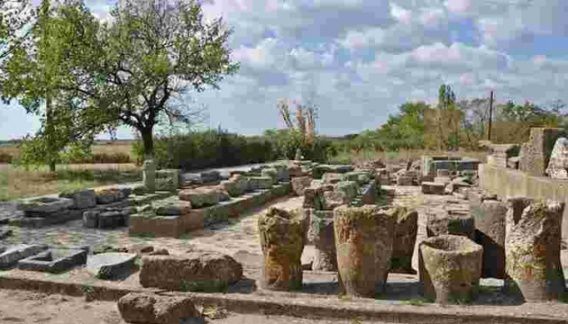 Археологи под Очаковом зафиксировали преступление, совершенное более двух тысяч лет назад