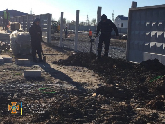 Вчера в Николаеве в Ингульском районе была оцеплена стройплощадка: искали боеприпасы