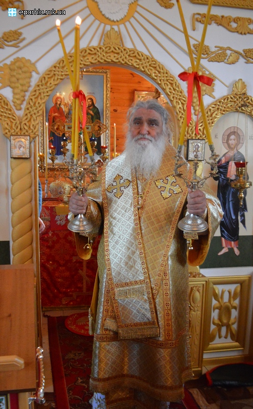 08.11.2021 Літургія у храмі великомученика Димитрія Солунського