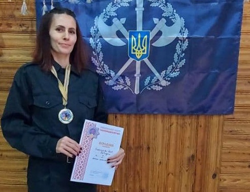 Работница Службы судебной охраны из Николаева - чемпионка мира по полицейскому хортингу