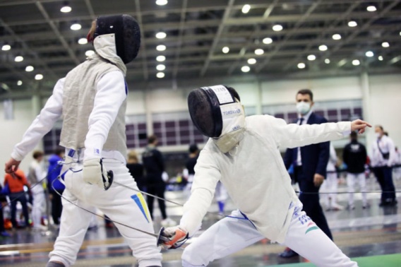 Николаевские рапиристки Пронь и Кулик поднялись на пятое место этапа Европейского кадетского цикла в Будапеште