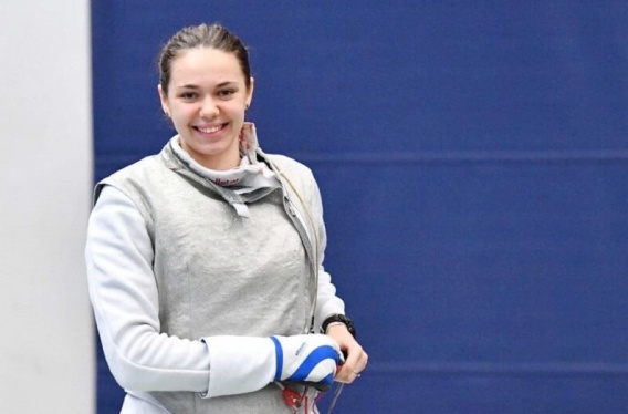 19-летняя николаевская рапиристка Полозюк на этапе кубка мира фехтовала за взрослую сборную Украины