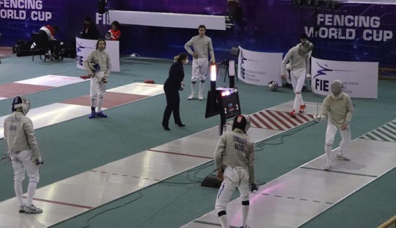 Николаевский саблист Дзюба занял пятое командное место на этапе кубка мира