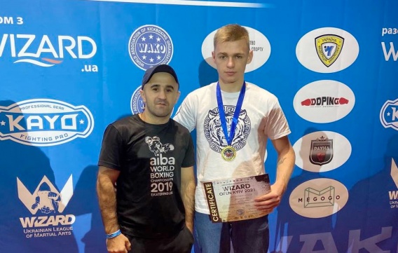 Николаевский кикбоксер Даниил Лагерный - победитель международного турнира в Киеве