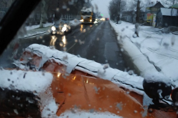 В Николаевской области выпал первый снег