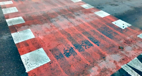 Почему за месяц стерлась краска на велодорожке по Соборной, объяснили в департаменте ЖКХ