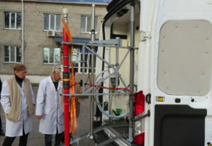 В Николаевской Госпродпотребслужбе появилась уникальная передвижная лаборатория мониторинга окружающей среды