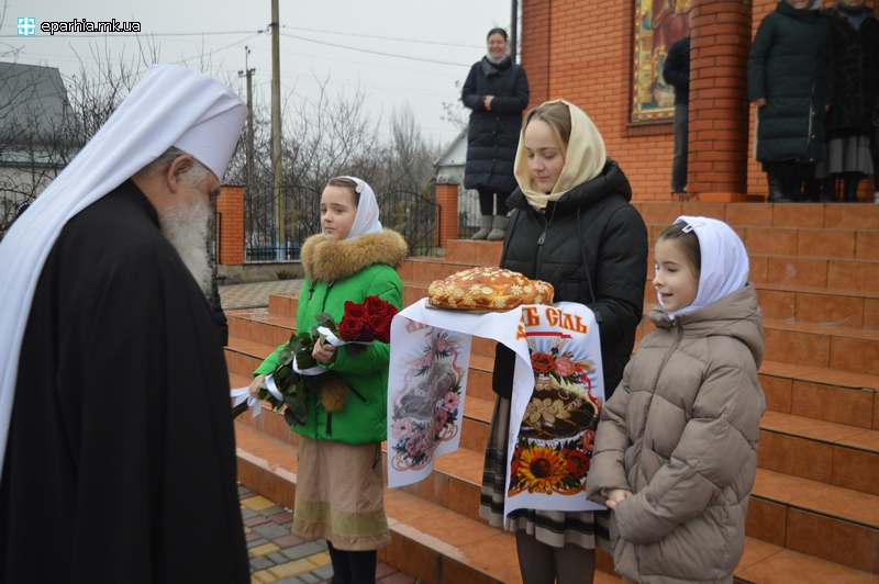09.01.2022 Архиерейское богослужение в с. Плющевка Баштанского района