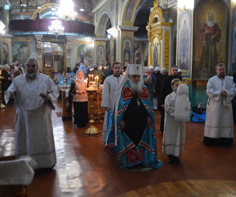 18.01.2021 Навечерие Богоявления в кафедральном соборе Николаева