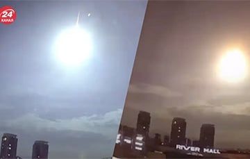 Военные и власти не знают, что за вспышку наблюдали в небе под Киевом. А про спутник сказали, чтобы успокоить