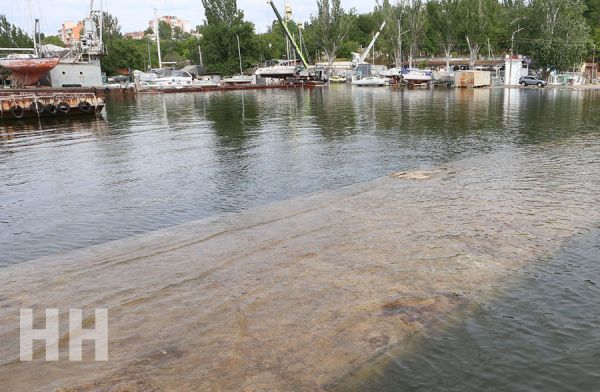 В Николаеве остановился подъем воды, не «дотянув» до критической отметики всего 1 см