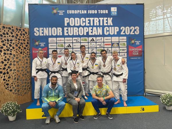 На этапе кубка Европы в Словении у николаевского дзюдоиста Неботова – «золото», экс-снигиревчанка Антипина – серебряный медалист