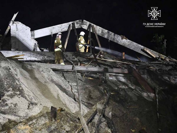 На Николаевщне за сутки разрушены и повреждены 12 гражданских объектов, продолжается добровольная эвакуация