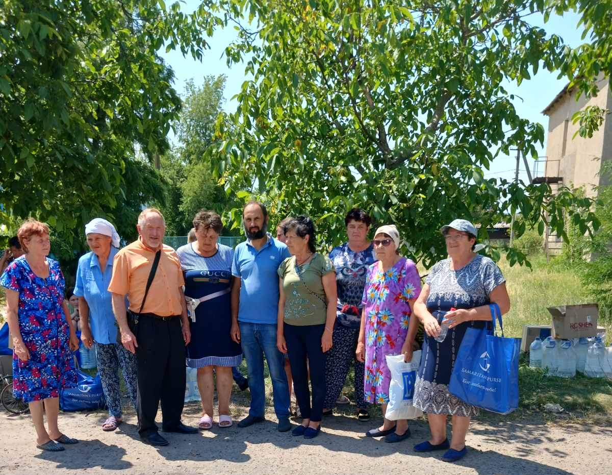 19.06.2023 Священники доставили допомогу постраждалим внаслідок повені