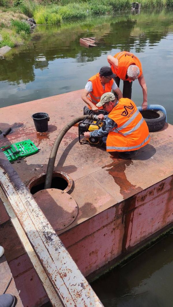 В Николаеве уровень воды поднялся на 70 см, притоплен мост