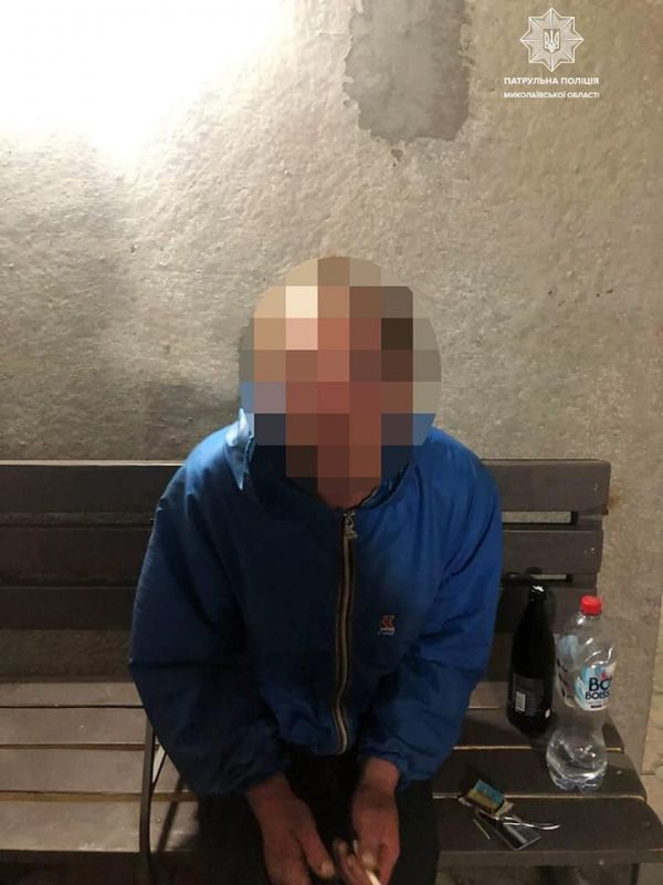 В Николаеве в час ночи поймали нарушителя комендантского часа