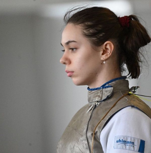 Рапиристка Полозюк из Николаева фехтовала за сборную Украины на ЧМ-2023 в Милане