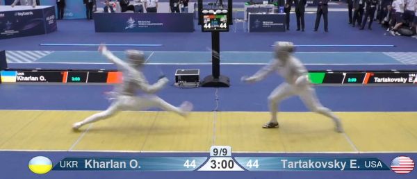 Камбэк по-николаевски: Украина побеждает США в четвертьфинале ЧМ-2023 по фехтованию