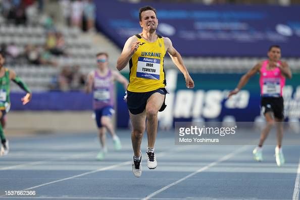 Николаевский параатлет Игорь Цветов защитил во Франции титул чемпиона мира на спринтерской дистанции