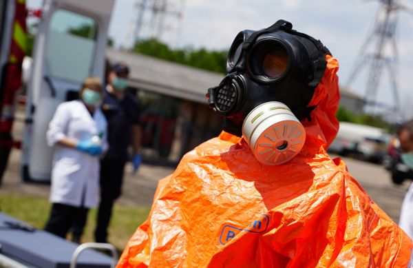 На Николаевщине отработали план эвакуации и информирования населения в случае возможного подрыва на Запорожской АЭС