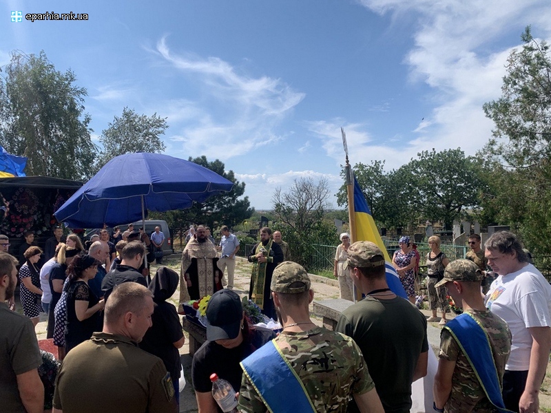 29.07.2023 Священники звершили відспівування військових
