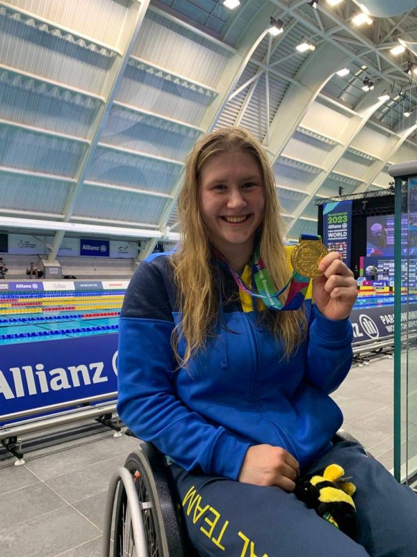 Анна Гонтарь из Николаева обновила в Манчестере мировой рекорд на 50-метровке вольным стилем