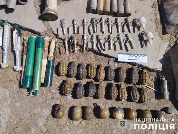 Количество найденных боеприпасов у жителя Николаевщины удивило даже полицейских (фото)