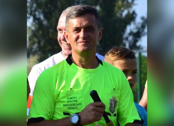 Николаевский футбольный арбитр, а ныне боец 123-й бригады ТРО, награжден Крестом «Честь и Слава»