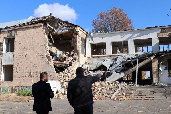 На Николаевщине особое внимание – Березнеговатской общине, пострадавшей от обстрелов почти больше всех, – Антон Табунщик. Фото