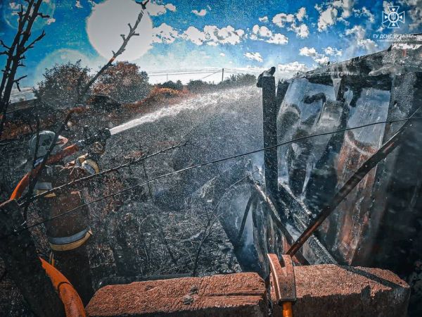 В Николаевской области мужик сжег соседу хозяйственную постройку