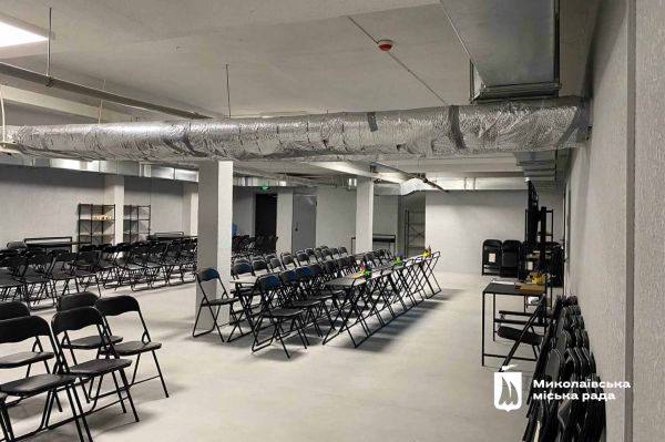 В Николаевском лицее обустроили укрытие