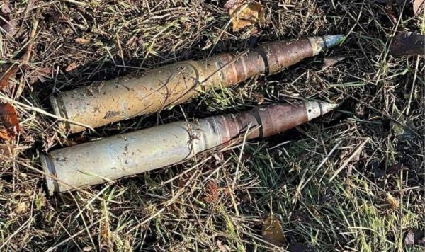 Во время уборки сквера в Николаеве нашли снаряды