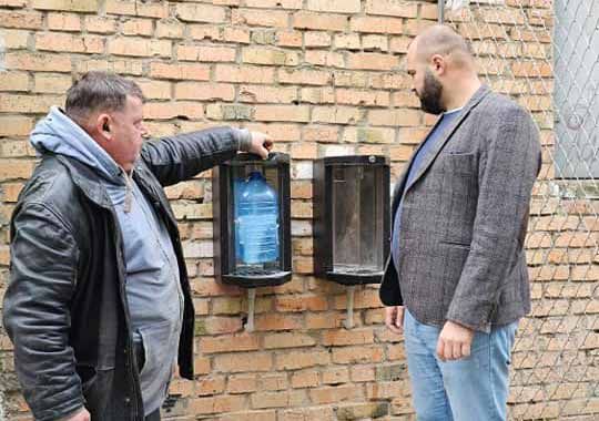 В Николаеве восстановлена "водная точка", которая работает при минусовой температуре