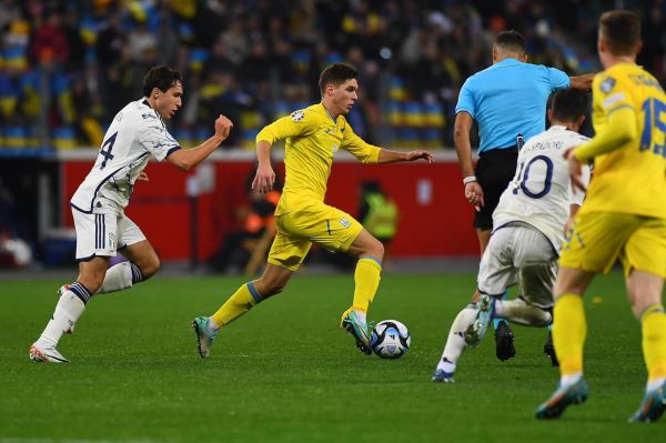 Евро-2024: сборная Украины расписала ничью с Италией