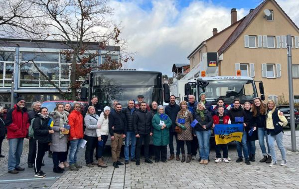 Немецкие друзья подарили Баштанке ценный и такой необходимый транспорт