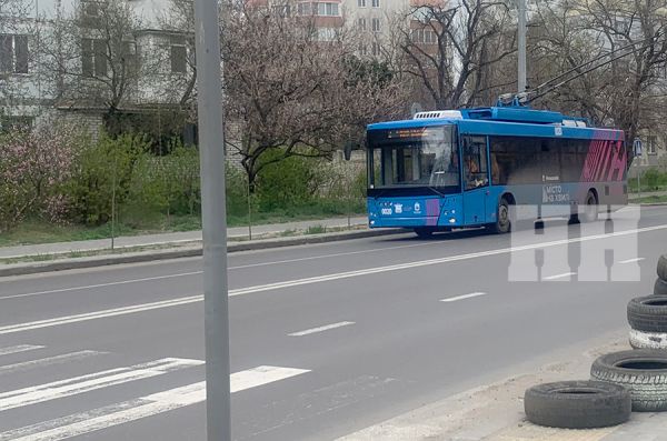 Из-за упавших деревьев завтра днем троллейбус в Лески и на Намыв ходить не будет