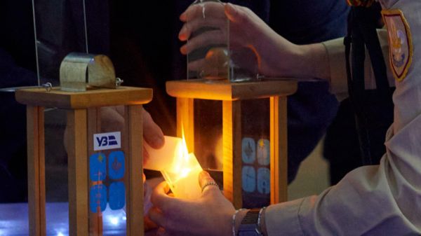 Вифлеемский огонь мира прибыл в Николаев