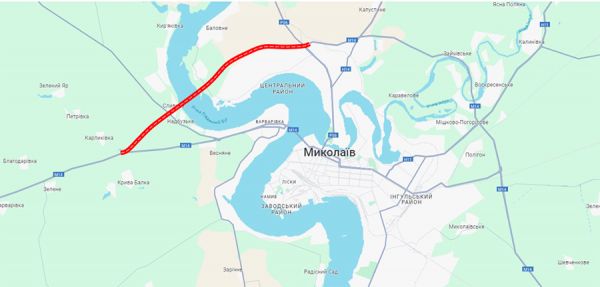 Возле Николаева построят новую транспортную развязку, которая снимает нагрузку с Варваровского и Ингульского мостов