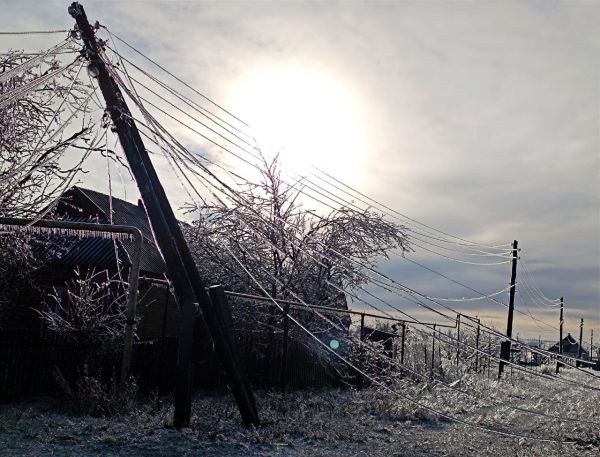 На вечер Николаевщине обесточенными остаются 120 населенных пунктов