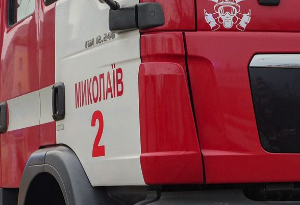 Сегодня ночью в Николаеве произошел пожар в девятиэтажке