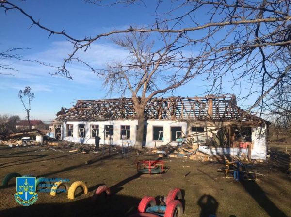 После атаки дронов произошел разлив дизтоплива в Гороховской общине Николаевской области