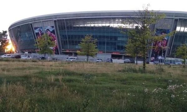 Украинские дроны уже летают над «Донбасс-Ареной». Видео