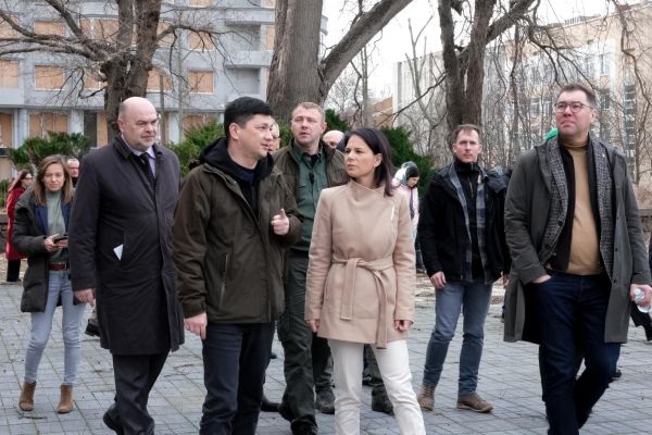 Николаев посетила глава внешнеполитического ведомства Германии Анналена Бербок