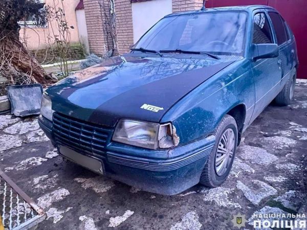 В Николаевской области нашли похищенный «опель»