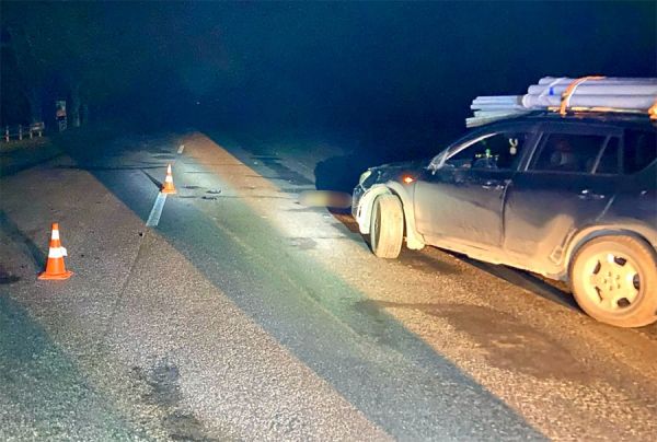 На Николаевщине Toyota сбила мужчину, который шел по трассе в темноте